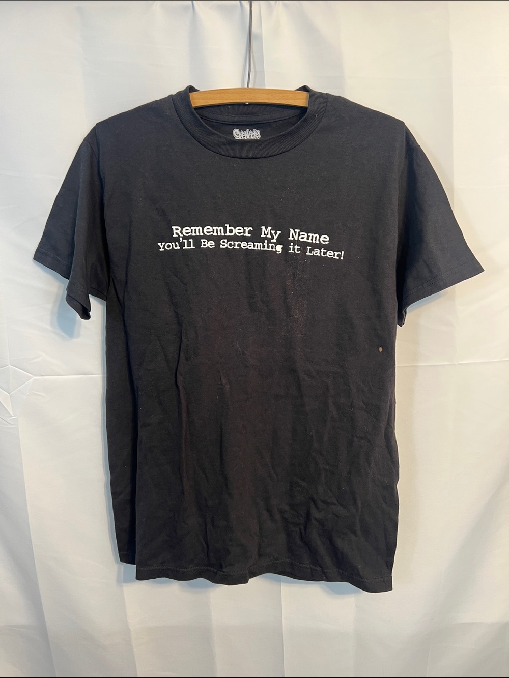 Remember My Name Black Graphic Tee